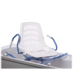 Siège pivotant et accoudoirs relevables Spidra