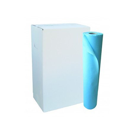 BOBINE 1000 FMTS 24X25CM BLEUE GAUFREE COLLEE