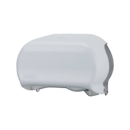 DISTRIBUTEUR ABS BLANC SERIE7 DOUBLE PAPIER TOILETTE