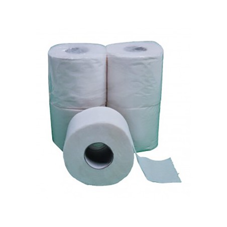 PAPIER TOILETTE PETITS ROULEAUX 200 FORMATS PURE PATE BLANCHE GAUFREE 3 PLIS PREMIUM