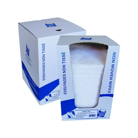 WIPE-TEX EASY BOX NT 80GR BLANC 34X40CM