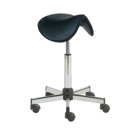 TABOURET ASSISE SELLE DE CHEVAL POLYURETHANE